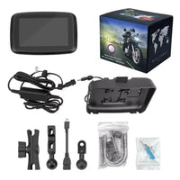 Ottocast Wireless CarPlay & Android Auto 5” Motorcycle Smart Screen | IPX7 Waterproof with Camera Inputs