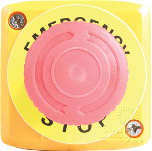 Emergency Stop Switch On - Off /Off - On (Contacts Rated 3A @ 24V) ACX3438