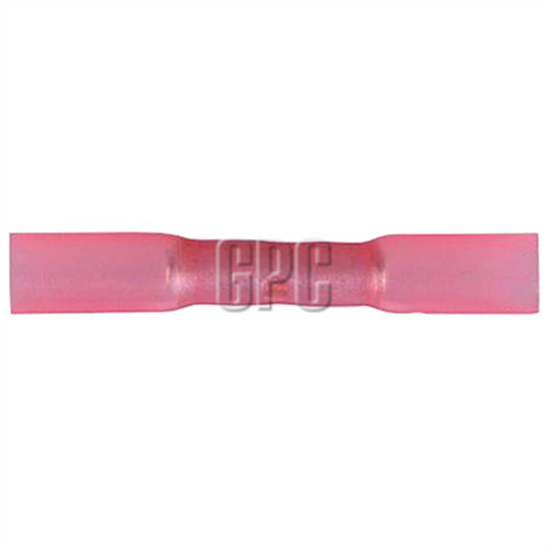 OEX Crimp Terminal Joiner Red Cable Size 2.5-3mm Heat Shrinkable 100 Pce