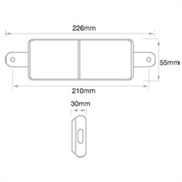 OEX Front Indicator Light LED 10 to 30V