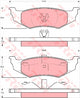 TRW Brake Pad Set