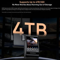Viofo A329 Dash Cam – 4K Front + 2K Rear, Wi-Fi, GPS, Dual Channel