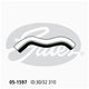 Gates Radiator Hose Upper 05-1597