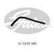 Gates Moulded Heater Hose 02-1184