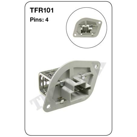 Tridon Heater Fan Resistor TFR101