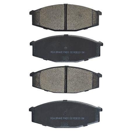 RDA GP MAX LOW METALLIC BRAKE PAD SET FORD MAVERICK DA NISSAN  RDB321