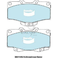 TRW DTEC Brake Pad Set (DB1149)