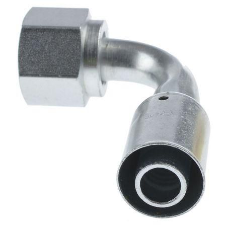 Atco Aluminium Fitting # 12 FOR - Beadlock #12 90° BLX1324