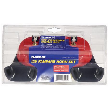 Narva FAN FARE HORN 12V 110DB