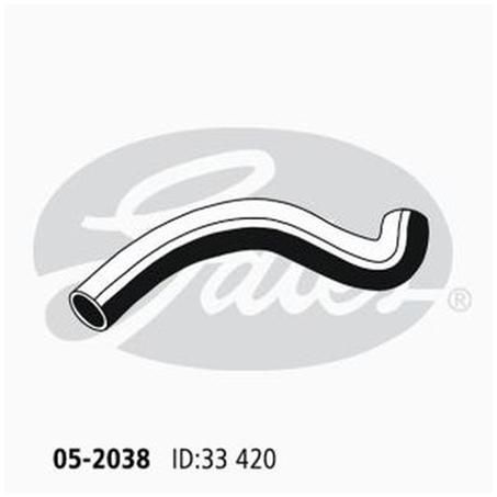 Gates Radiator Hose 05-2038