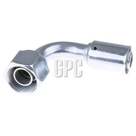 OEX Steel Fitting # 12 FOR - Reduced Beadlock #12 90