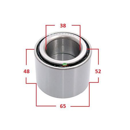 SAS AUTO PARTS WHEEL BEARING KIT WB700