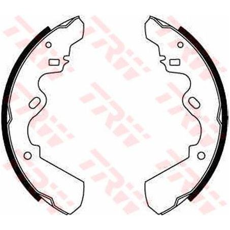 TRW Brake Shoe K431 254Mm X 50Mm