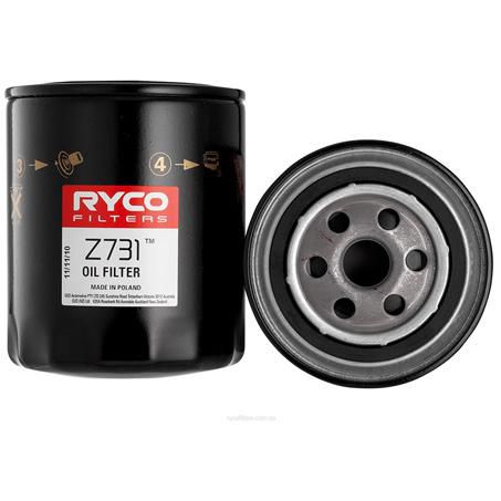 RYCO OIL FILTER - (SPIN-ON) Z731