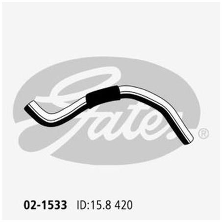 Gates Moulded Heater Hose 02-1533