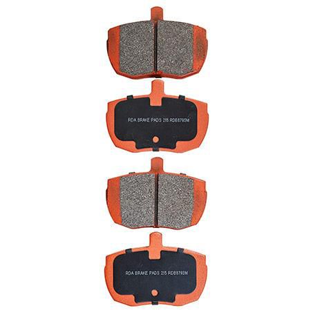 RDA BRAKES RDA GP Max General Purpose Low Metallic Brake Pad Set RDB841