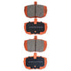 RDA BRAKES RDA GP Max General Purpose Low Metallic Brake Pad Set RDB841