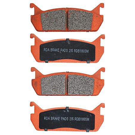 RDA GP Max General Purpose Low Metallic Brake Pad Set RDB1180
