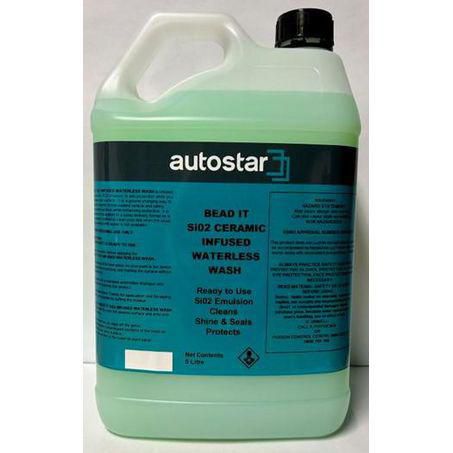 TRANZ BRITE Bead-It Si02 Ceramic Infused Waterless Wash 5 Litre B005-5
