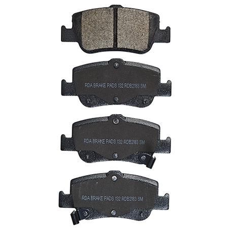 RDA BRAKES RDA GP Max General Purpose Low Metallic Brake Pad Set RDB2183