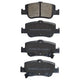 RDA BRAKES RDA GP Max General Purpose Low Metallic Brake Pad Set RDB2183
