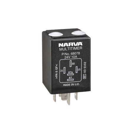 Narva Relay Timer Adjustable 24V 10A