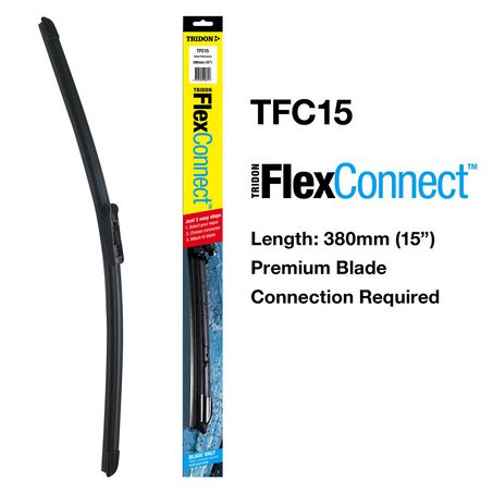 TRIDON FLEX CONNECT WIPER BLADE 15" 380mm - TFC15