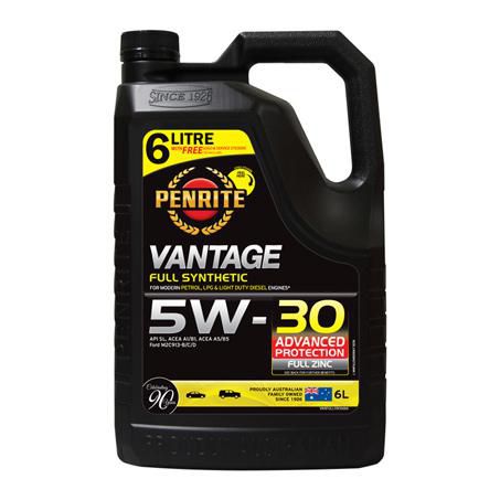 Penrite Vantage Full Synthetic 5W-30 Engine Oil 6L