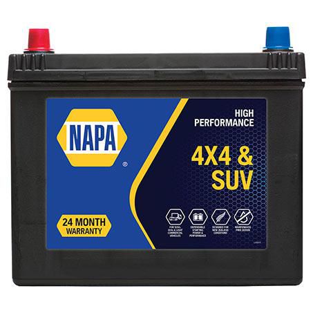 NAPA High Performance Battery 260L x 174W x 202Hmm 580CCA 12V