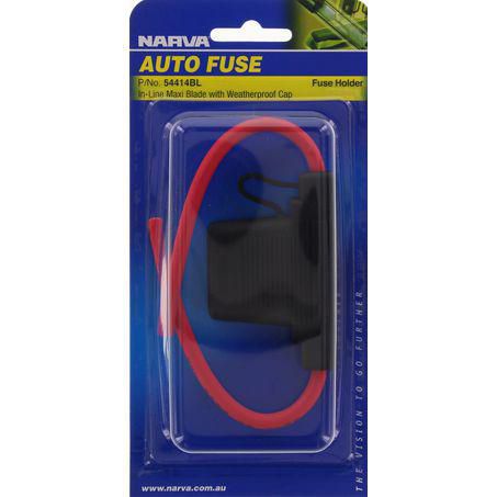 Narva IN LINE MAXI BLADE FUSE HOLDER 1 WAY 60A 1 PCE