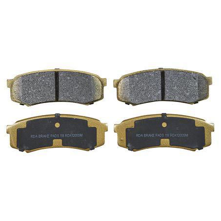RDA EXTREME HEAVY DUTY BRAKE PAD SET LDV V80 MITSUBISHI TOYOTA RDX1200SM