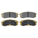 RDA EXTREME HEAVY DUTY BRAKE PAD SET LDV V80 MITSUBISHI TOYOTA RDX1200SM