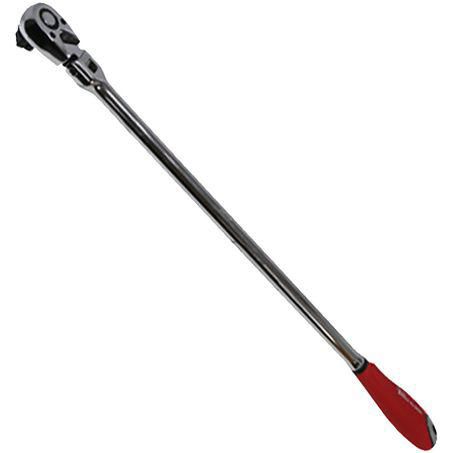 T & E TOOLS T&E 1/2in Drive Flex Extra Long Handle Ratchet 24585