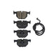 RDA GP MAX LOW METALLIC BRAKE PAD SET BMW RDB2247