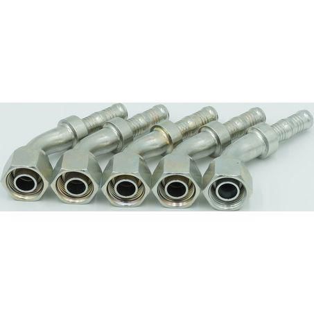 Burgaflex Steel Fitting # 10 FOR - Reduced Burgaclip #10 45° SCX1313-5