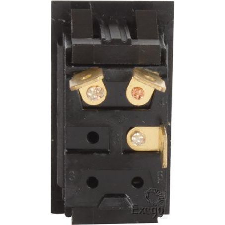OEX Rocker Switch On/Off SPST 12V Red Illuminated (Contacts Rated 20A @ 12