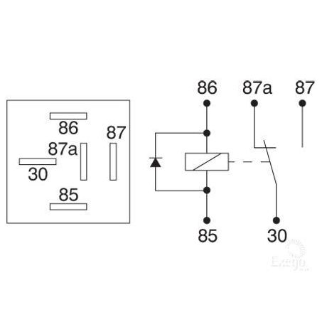 BOSCH 12V CHANGE OVER RELAY