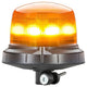 HELLA 12/24V RotaLED Flashing Beacon Amber Flexi Pole Mount 2XD013979011