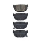 RDA GP MAX LOW METALLIC BRAKE PAD SET NISSAN RDB325
