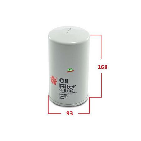SAS AUTO PARTS OIL FILTER OFZ54A