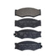 RDA BRAKES RDA GP Max General Purpose Low Metallic Brake Pad Set RDB382