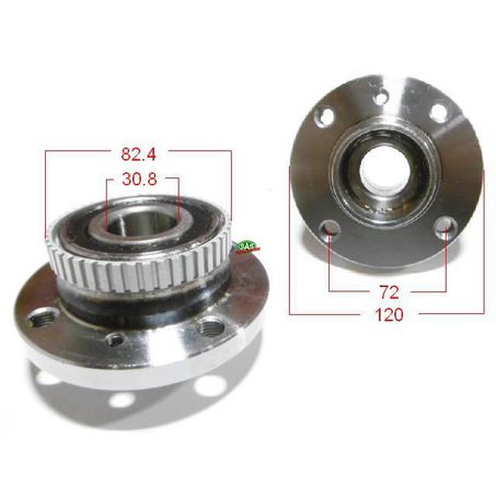SAS AUTO PARTS SAS Wheel Hub HA5004A