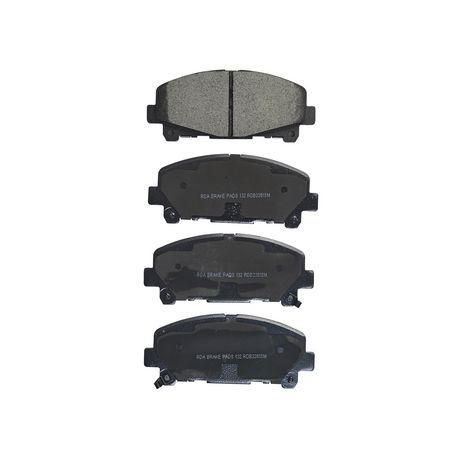 RDA GP MAX LOW METALLIC BRAKE PAD SET HONDA ACCORD RDB2261