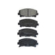 RDA GP MAX LOW METALLIC BRAKE PAD SET HONDA ACCORD RDB2261
