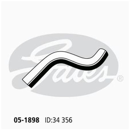 Gates Radiator Hose Upper 05-1898