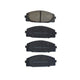 RDA GP MAX LOW METALLIC BRAKE PAD SET TOYOTA HIACE RDB2047