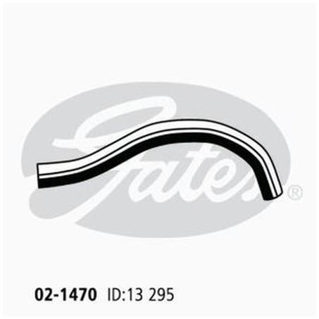 Gates Moulded Heater Hose 02-1470