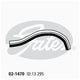 Gates Moulded Heater Hose 02-1470