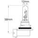 Narva H9 PGJ19-5 Globe 12V 65W