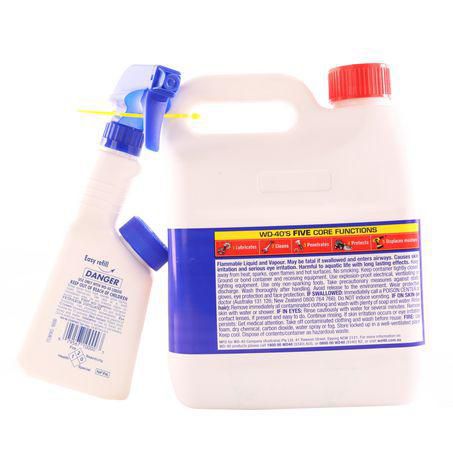 WD40 CHEMICALS WD40 Multi Purpose Lubricant 4Ltr & Sprayer Applicator WD62108
